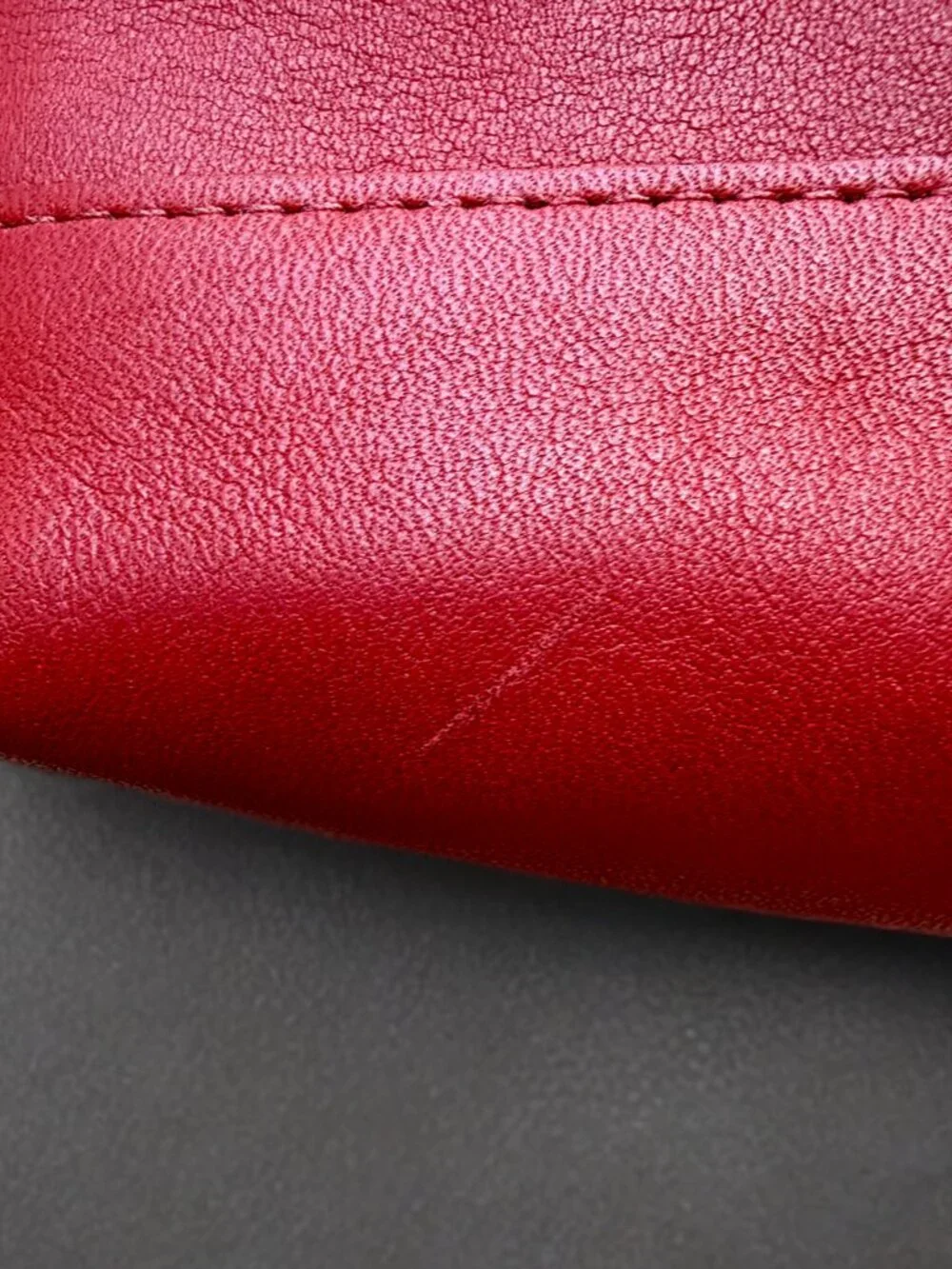 Coach Black Leather Cosmetic Case Pouch USA